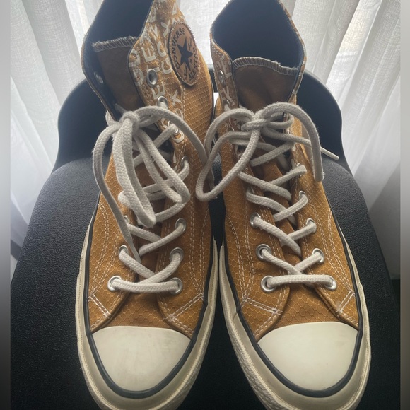 Women’s Brown High Top Converse - Picture 2 of 6